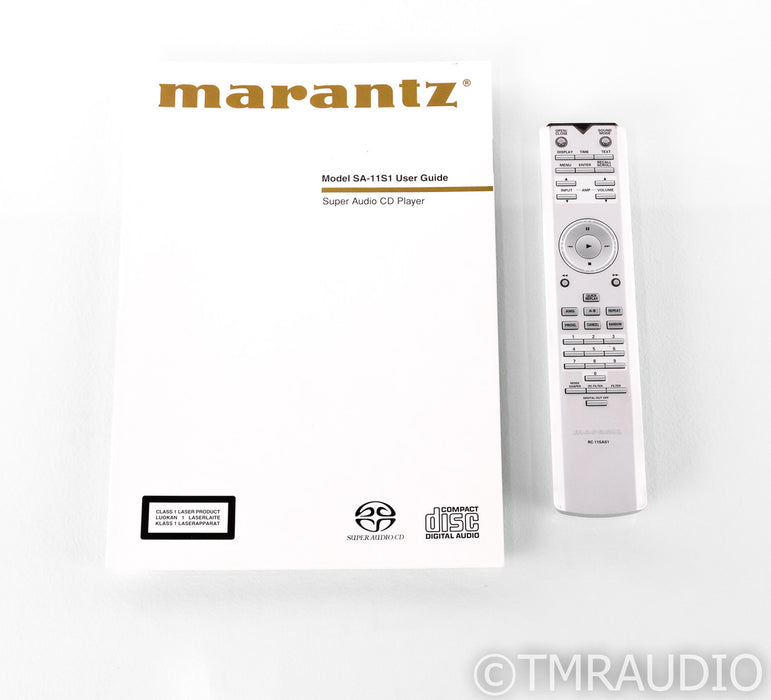 Marantz SA-11S1 SACD / CD Player; SA11S1; Remote