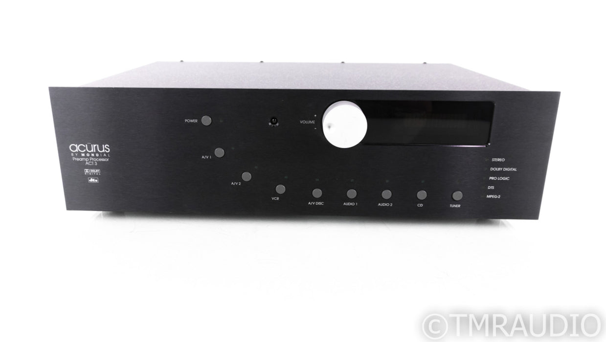 Acurus Act 3 5.1 Channel Home Theater Surround Processor; (No Remote)