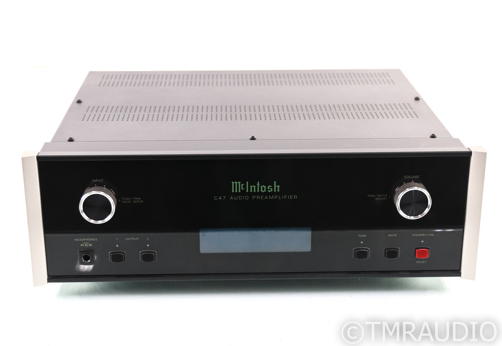 McIntosh C47 Stereo Preamplifier / DAC; C-47; Remote; MM / MC Phono