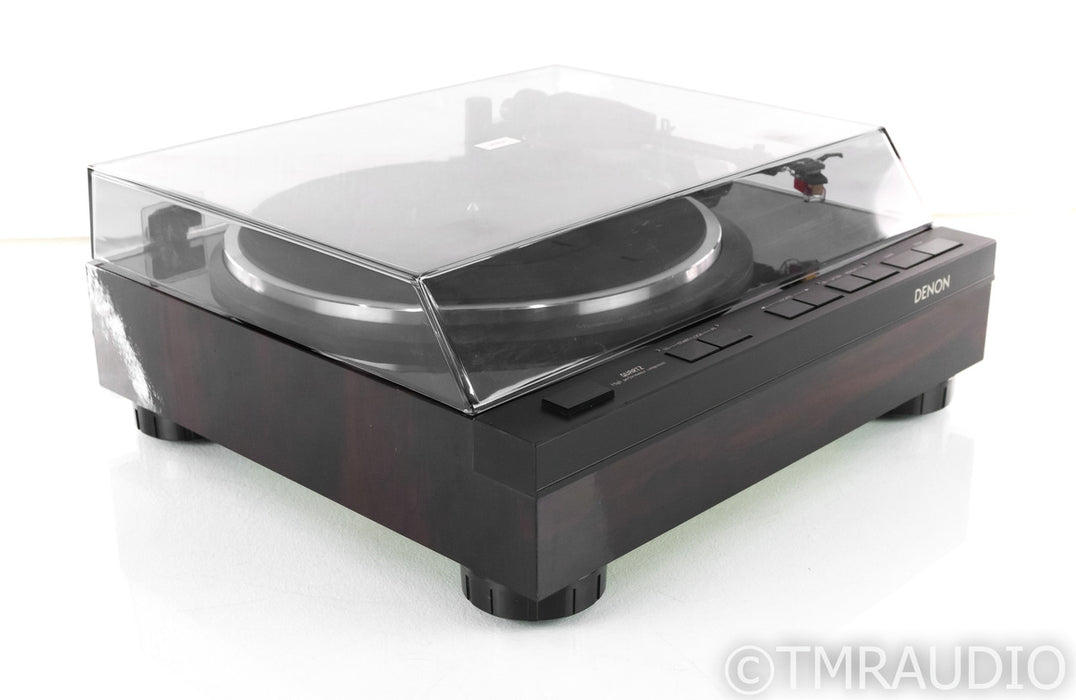 Denon DP-47F Direct Drive Turntable; DP47F; Audio Technica AT130E MM Cartridge