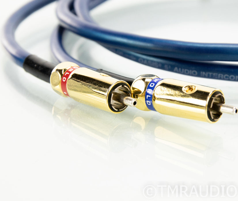 Wireworld Oasis 5.2 RCA Cables; 1m Pair Interconnects