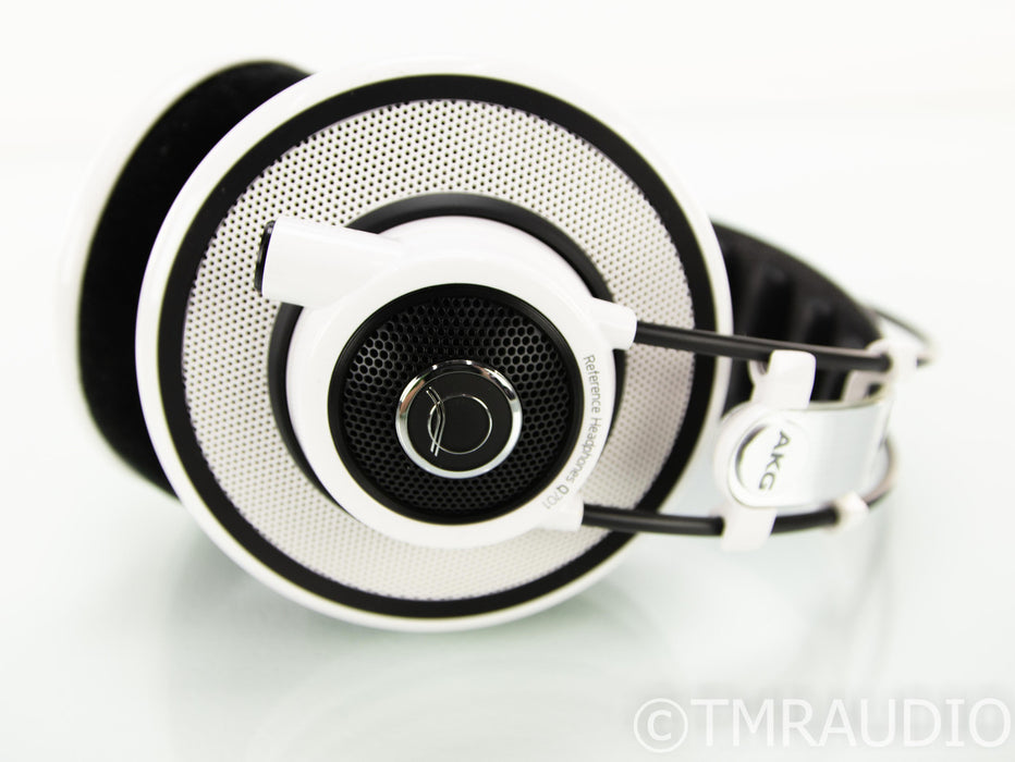 AKG Q701 Semi Open Back Dynamic Headphones; White Pair