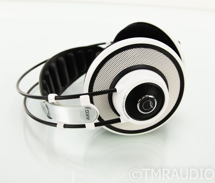 AKG Q701 Semi Open Back Dynamic Headphones; White Pair