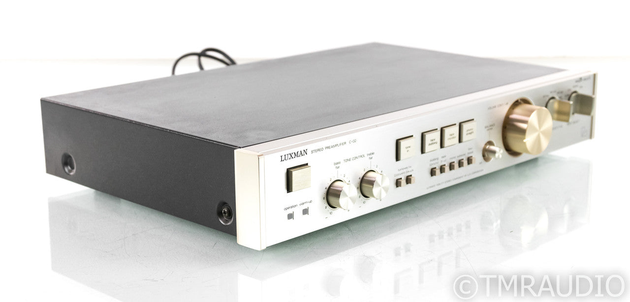 Luxman C-02 Vintage Stereo Preamplifier; C 02; MM / MC Phono