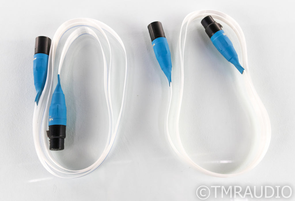 Nordost Flatline Blue Heaven XLR Cables; 1.5m Pair Balanced Interconnects