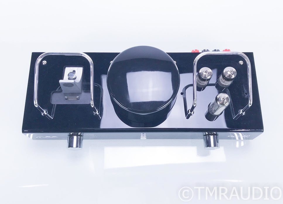 Fatman iTube Stereo Tube Integrated Amplifier; Carbon Edition; iPod Dock