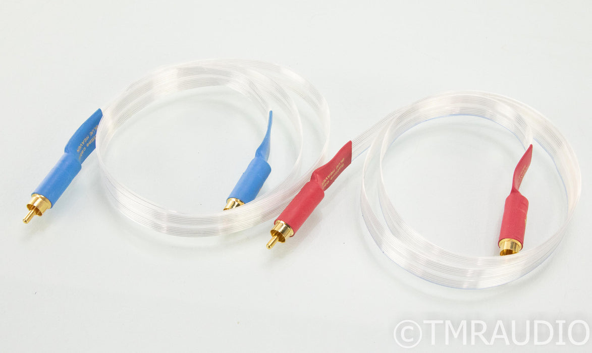 Nordost Flatline Blue Heaven RCA Cables; 1m Pair Interconnects