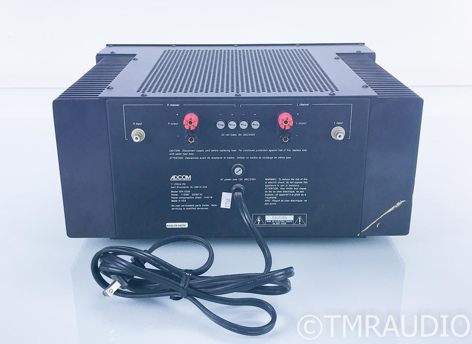Adcom GFA-5500 Stereo Power Amplifier; GFA5500