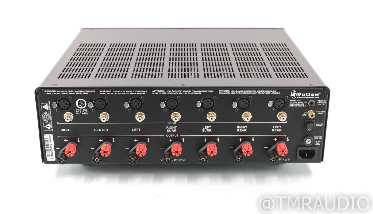 Outlaw Audio Model 7140 7 Channel Power Amplifier