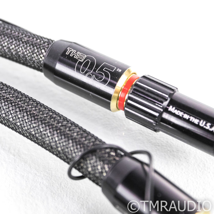 Tara Labs The 0.5 RCA Cables; 0.6m Pair Interconnects w/ HFX Grounding