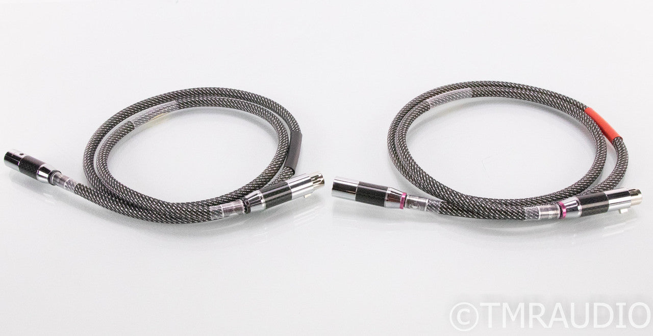 Crystal Clear Audio Magnum Opus XLR Cables; 1.5m Pair Balanced Interconnects