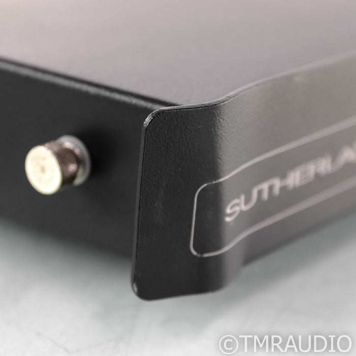 Sutherland PH3D MM / MC Phono Preamplifier; DC; Battery Powered