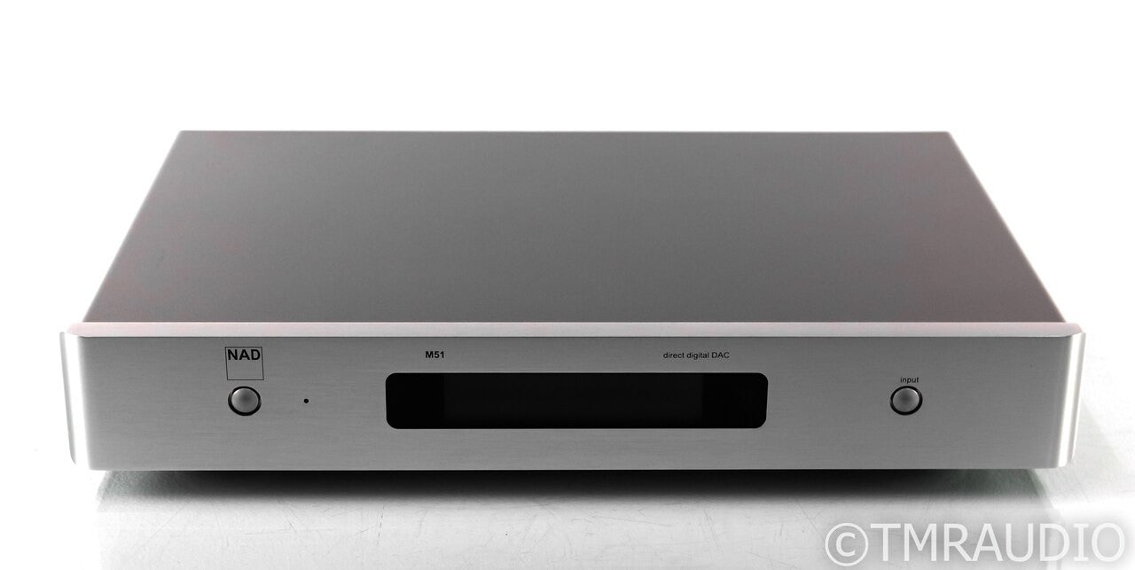 NAD M51 DAC; D/A Converter; Silver; Remote