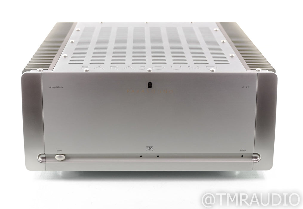 Parasound Halo A 21 Stereo Power Amplifier; A21; Silver