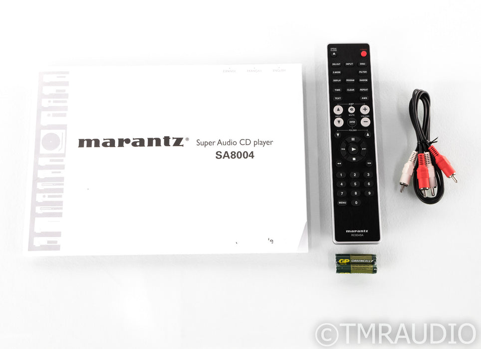 Marantz SA8004 SACD / CD Player; SA-8004; Remote