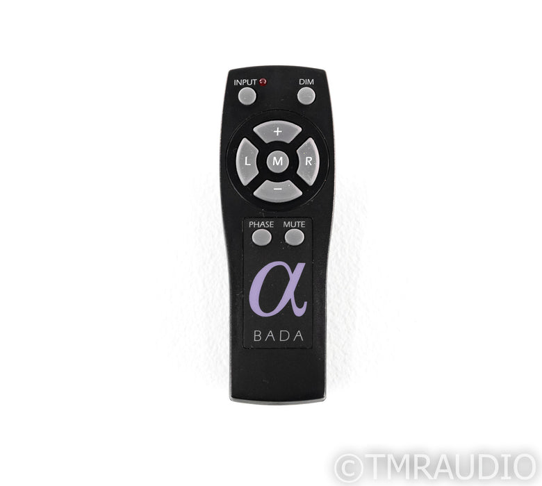 Berkely Audio Design Alpha DAC Series 2; D/A Converter; Remote