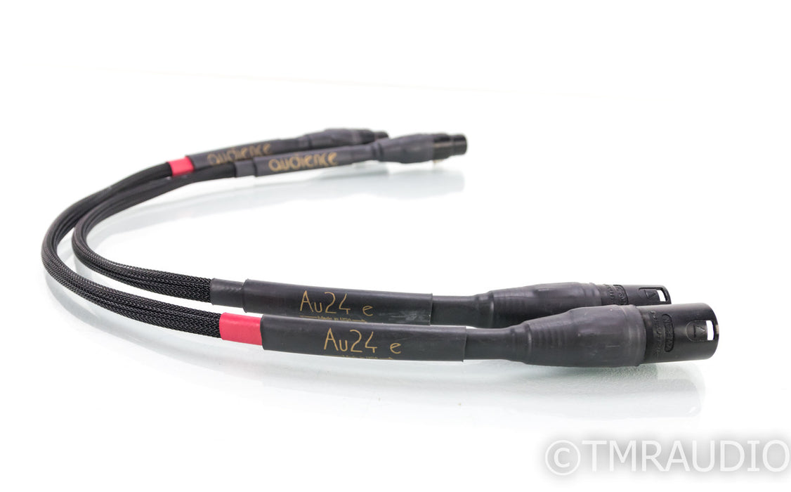 Audience AU24e XLR Cables; 0.5m Pair Balanced Interconnects