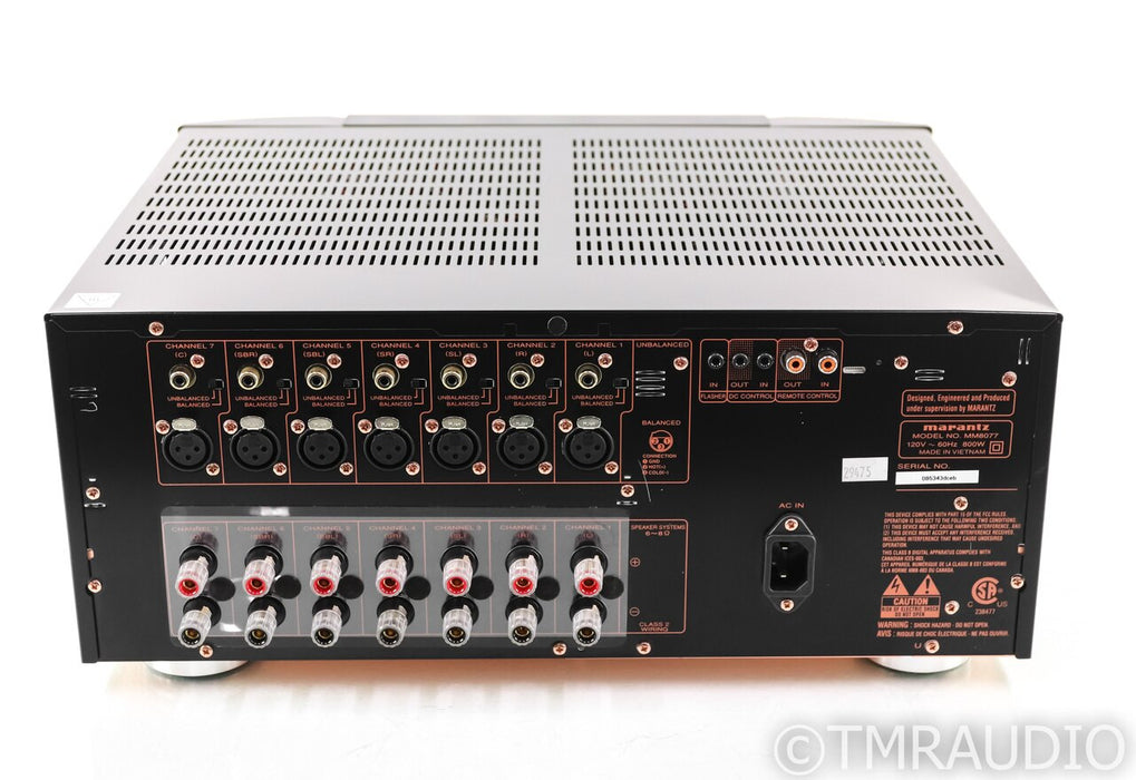 Marantz MM8077 7 Channel Power Amplifier; MM-8807