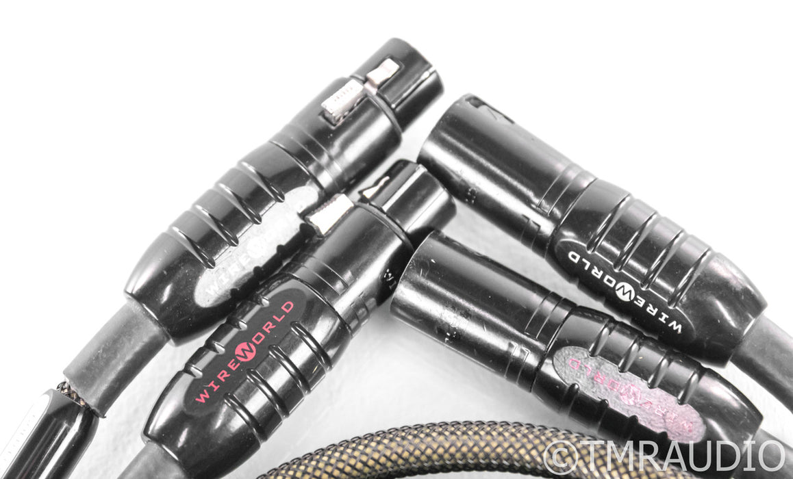 WireWorld Gold Eclipse 7 XLR Cables; 2m Pair Balanced Interconnects