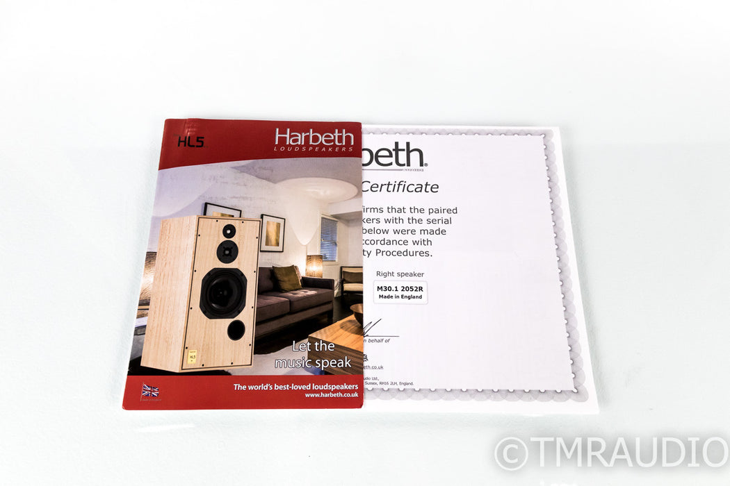 Harbeth 30.1 Bookshelf Speakers