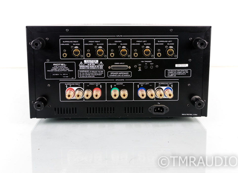 Rotel RMB-1095 Five Channel Power Amplifier; RMB1095