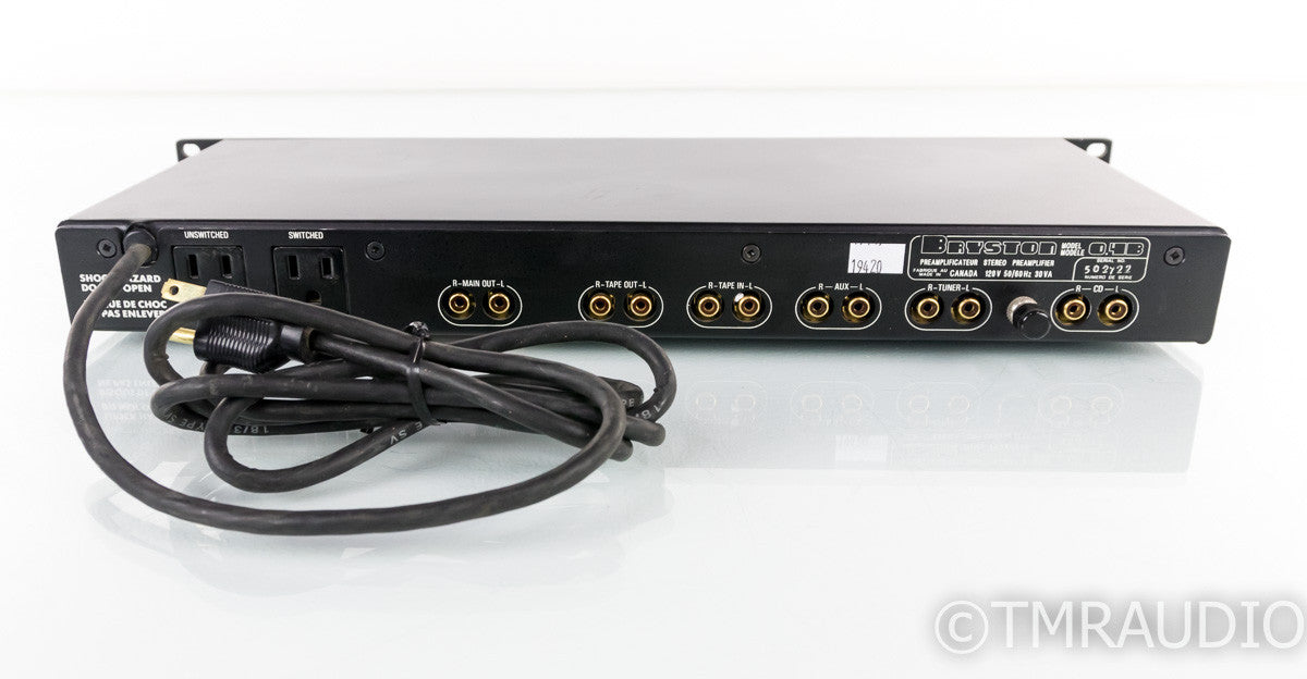 Bryston 0.4B Vintage Stereo Preamplifier; 0.4-B