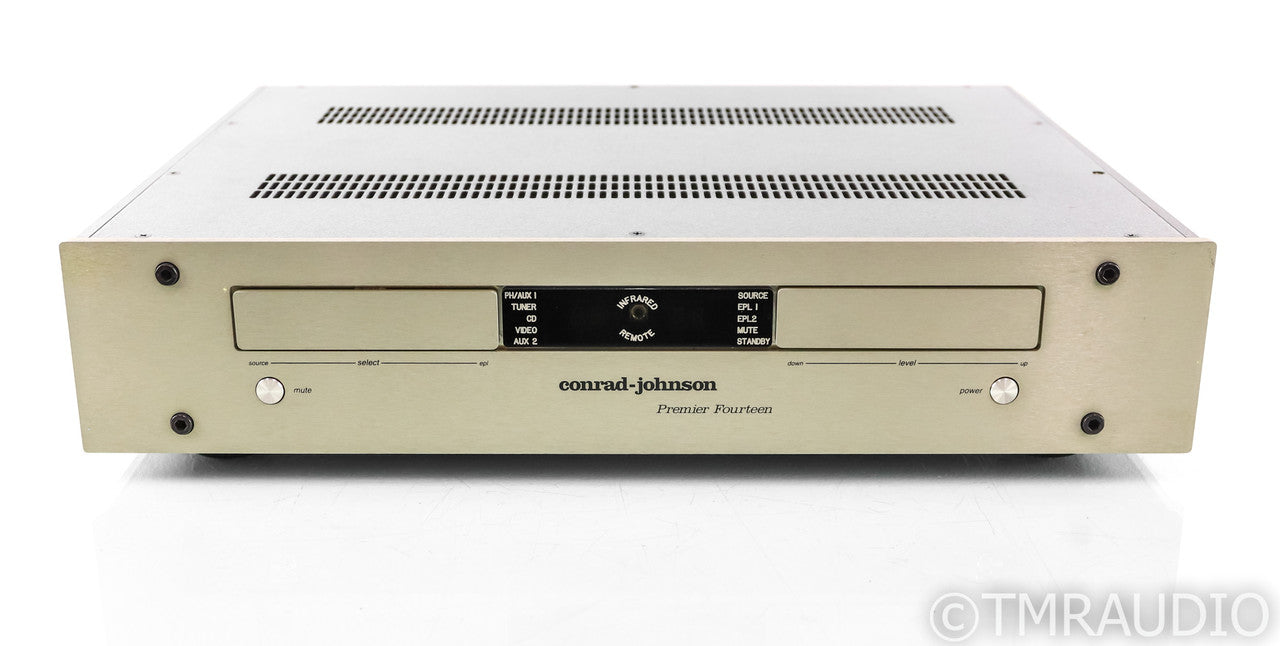 Conrad Johnson Premier Fourteen Stereo Tube Preamplifier; Prem 14