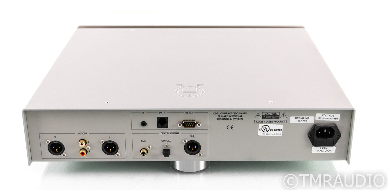 Primare CD31 CD Player; CD-31; Remote