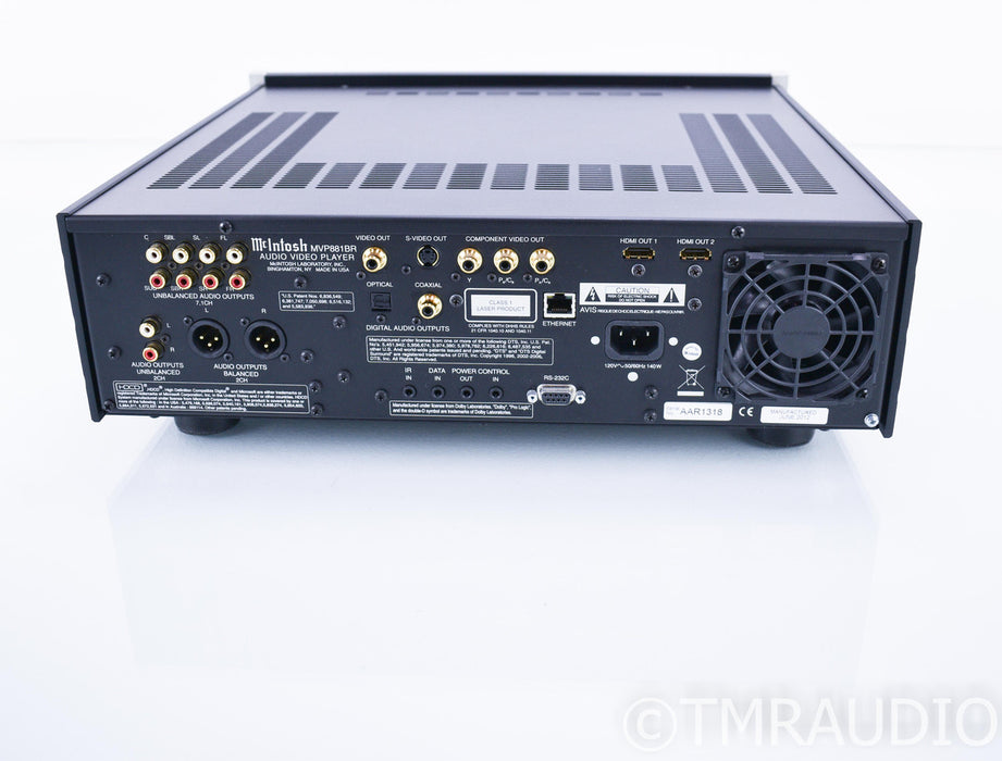McIntosh MVP881BR Universal Blu-Ray Player; MVP-881 BR; Remote