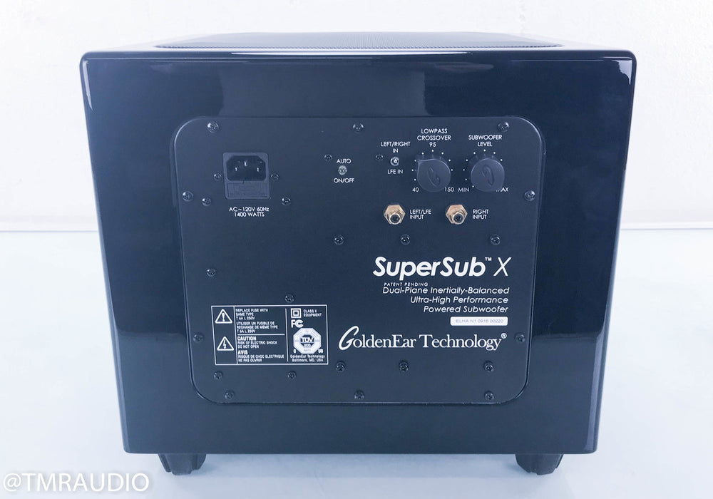 GoldenEar SuperSub X Compact 8" Powered Subwoofer (2/2)