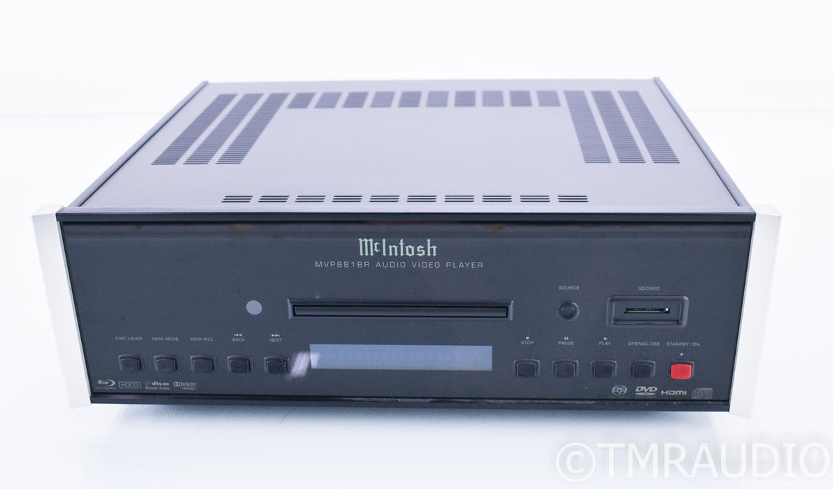 McIntosh MVP881BR Universal Blu-Ray Player; MVP-881 BR; Remote