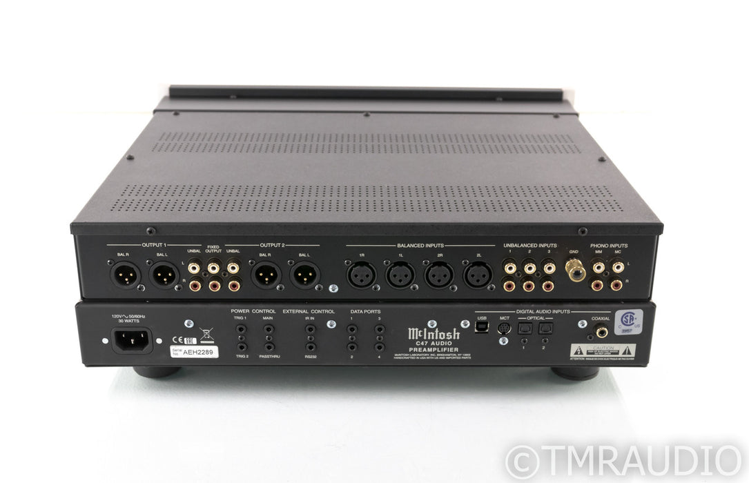 McIntosh C47 Stereo Preamplifier / DAC; C-47; Remote; MM / MC Phono