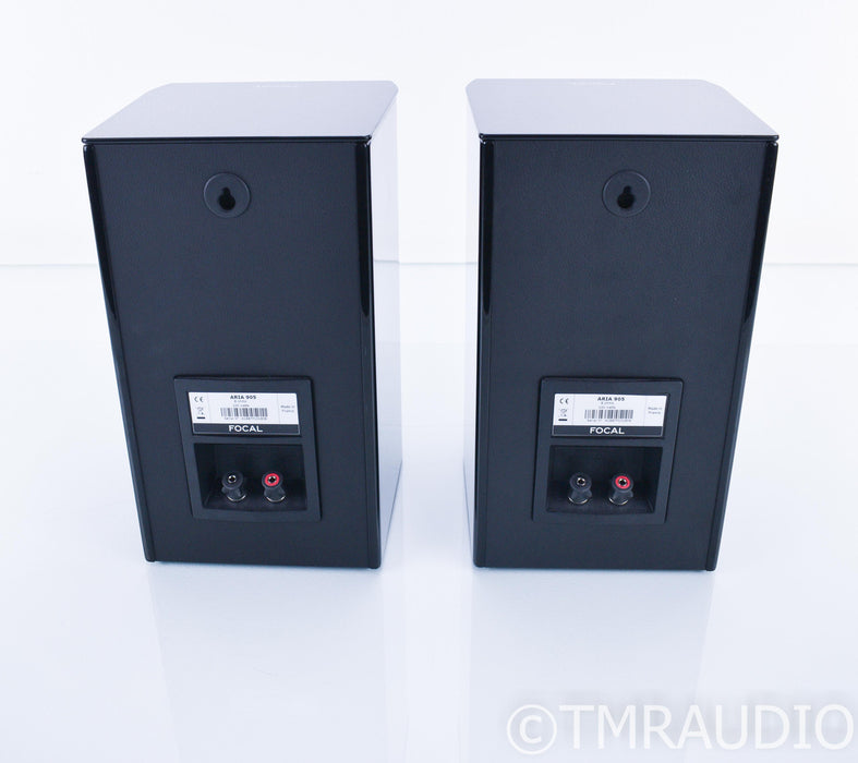Focal Aria 905 Bookshelf Speakers; Piano Black Pair