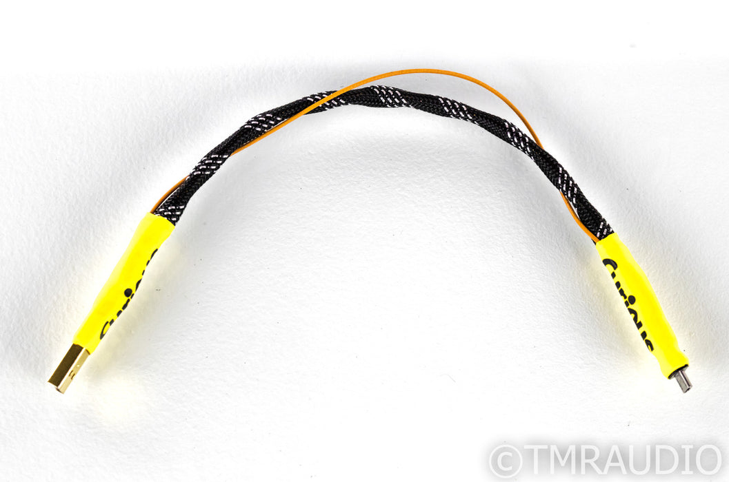 Curious Cables Micro USB Cable; 1ft Digital Interconnect; Chord Mojo / Hugo