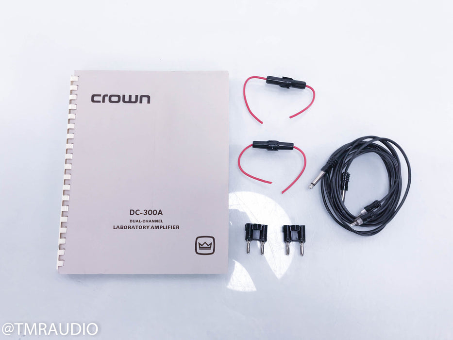 Crown DC300A Vintage Dual Mono Power Amplifier
