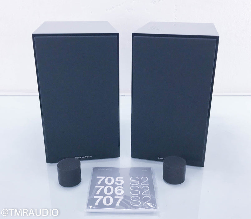 B&W 706 S2 Bookshelf Speakers