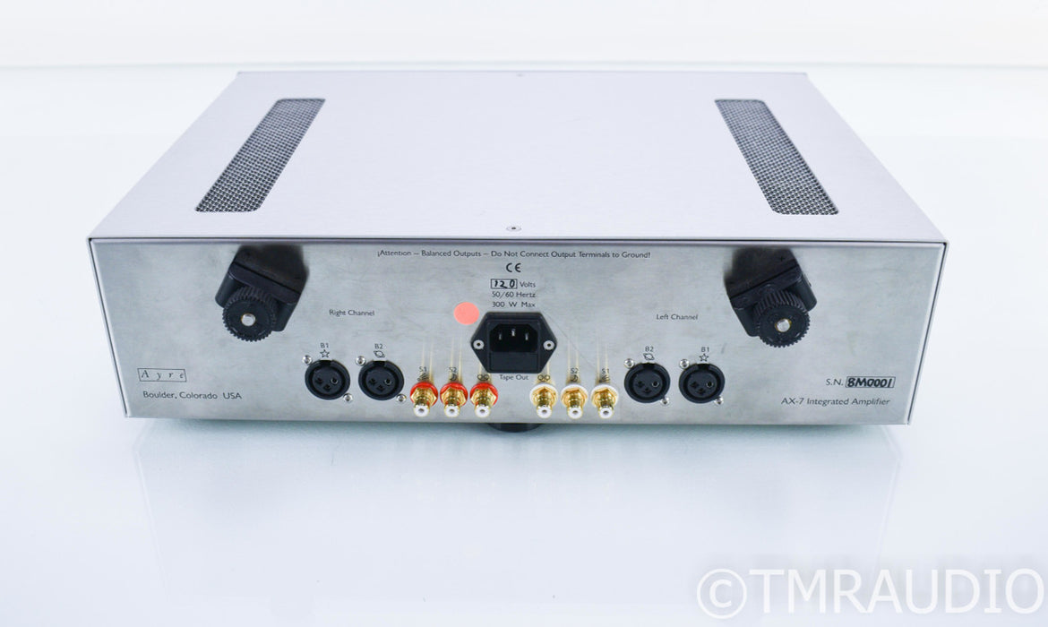 Ayre AX-7e Stereo Integrated Amplifier; AX7e; Remote; Factory Refurbished