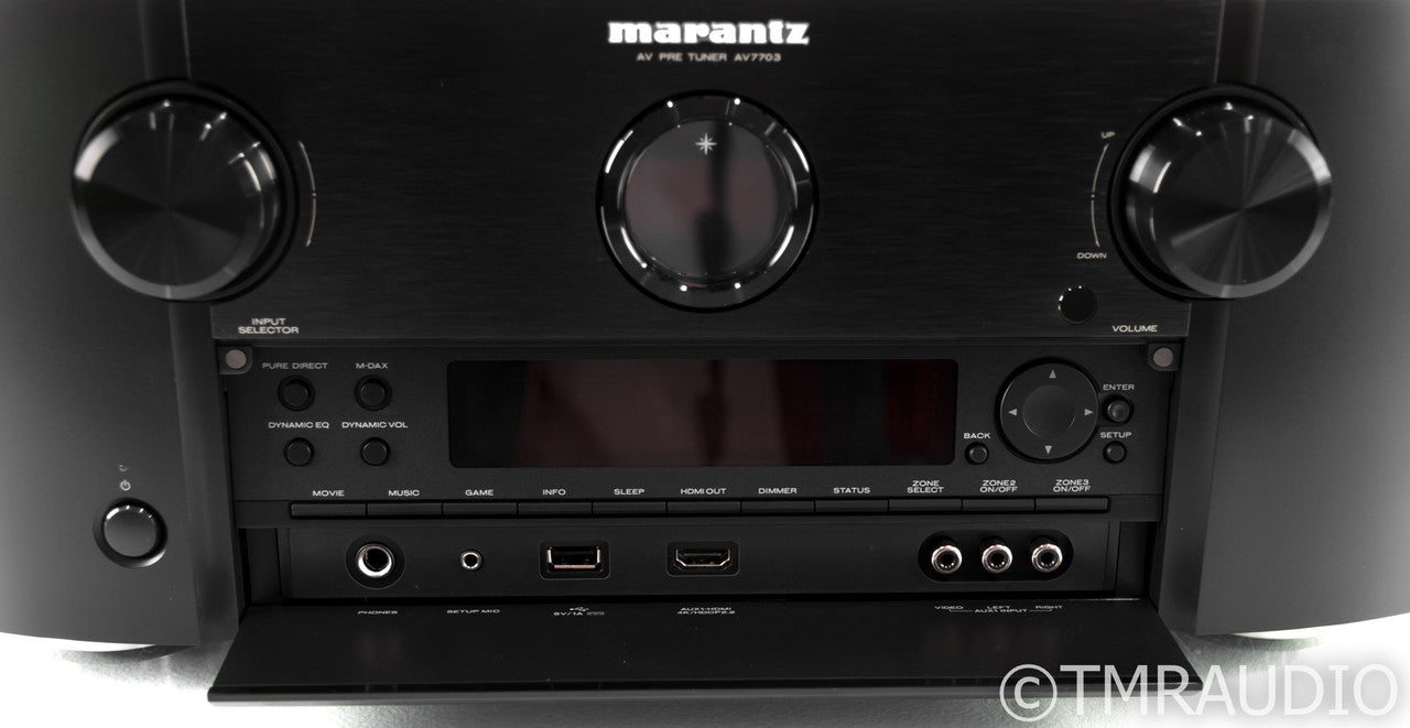 Marantz AV7703 11.2 Channel Home Theater Processor; Preamplifier; Dolby Atmos