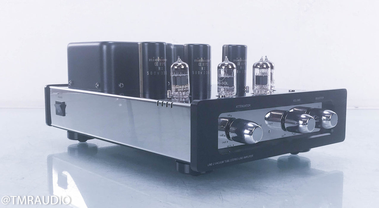 Audio Space Line-2 Stereo Tube Preamplifier (New Tubes)