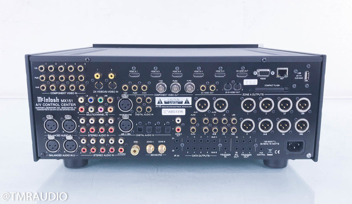 McIntosh MX-151 7.1 Channel Home Theater Processor