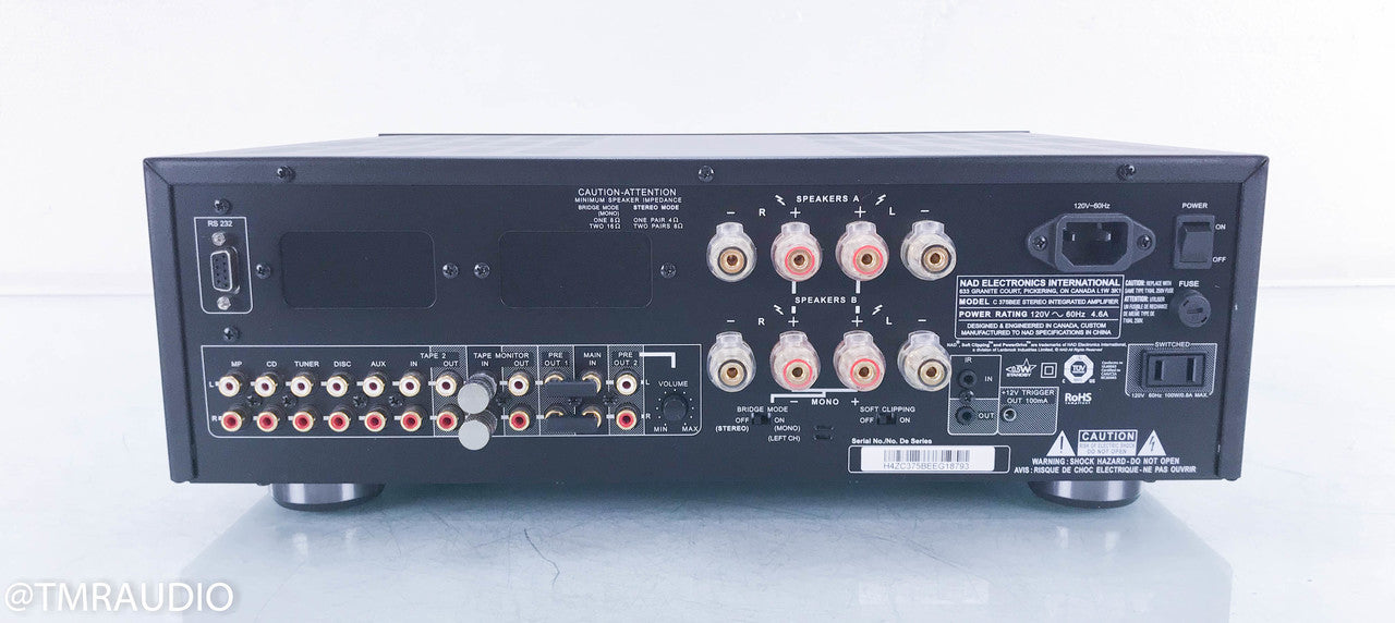NAD C-375BEE Stereo Integrated Amplifier