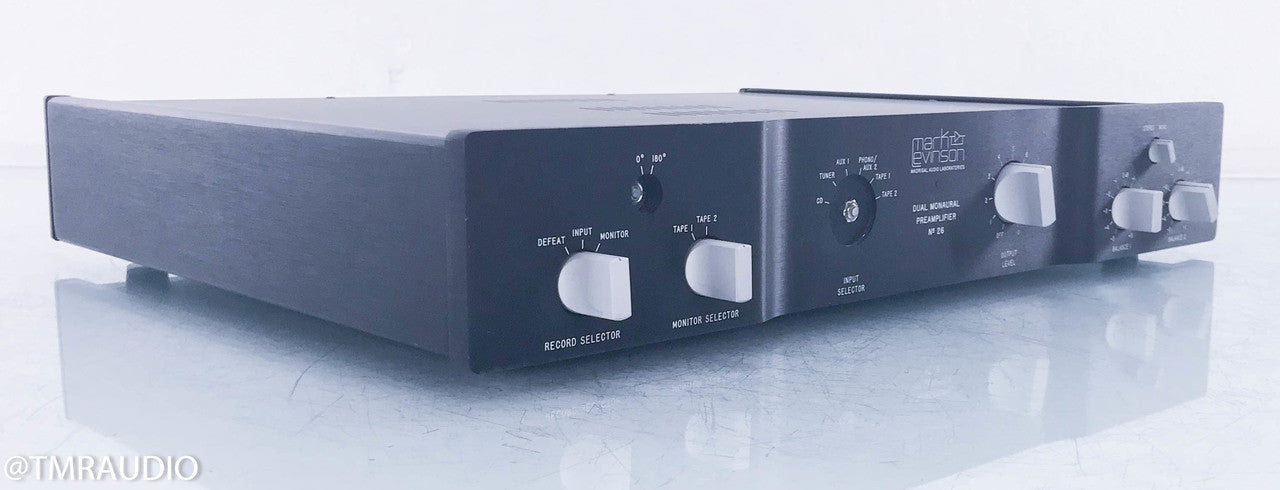 Mark Levinson No. 26 Dual Mono Preamplifier