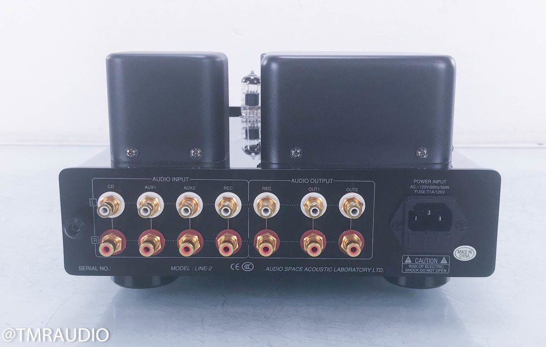 Audio Space Line-2 Stereo Tube Preamplifier (New Tubes)