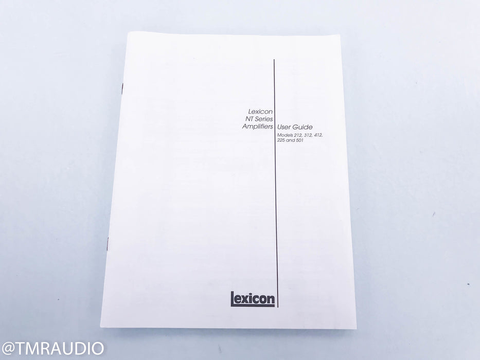 Lexicon NT-212 Stereo Power Amplifier