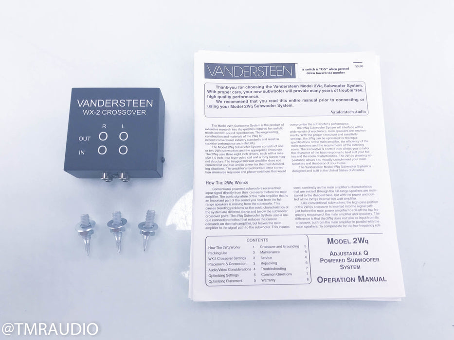 Vandersteen 2Wq Powered Subwoofer
