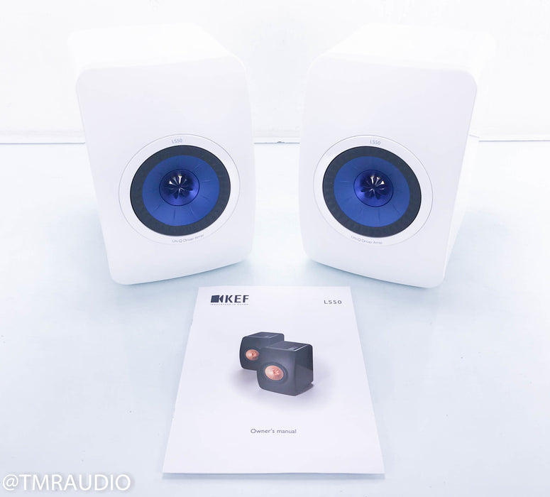 KEF LS50 Bookshelf Speakers