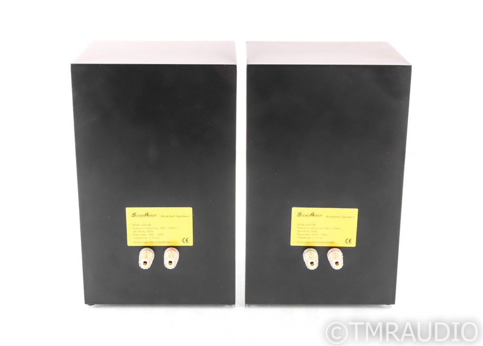 SoundArtist LS3/5A Bookshelf Speakers; Dark Cherry Pair