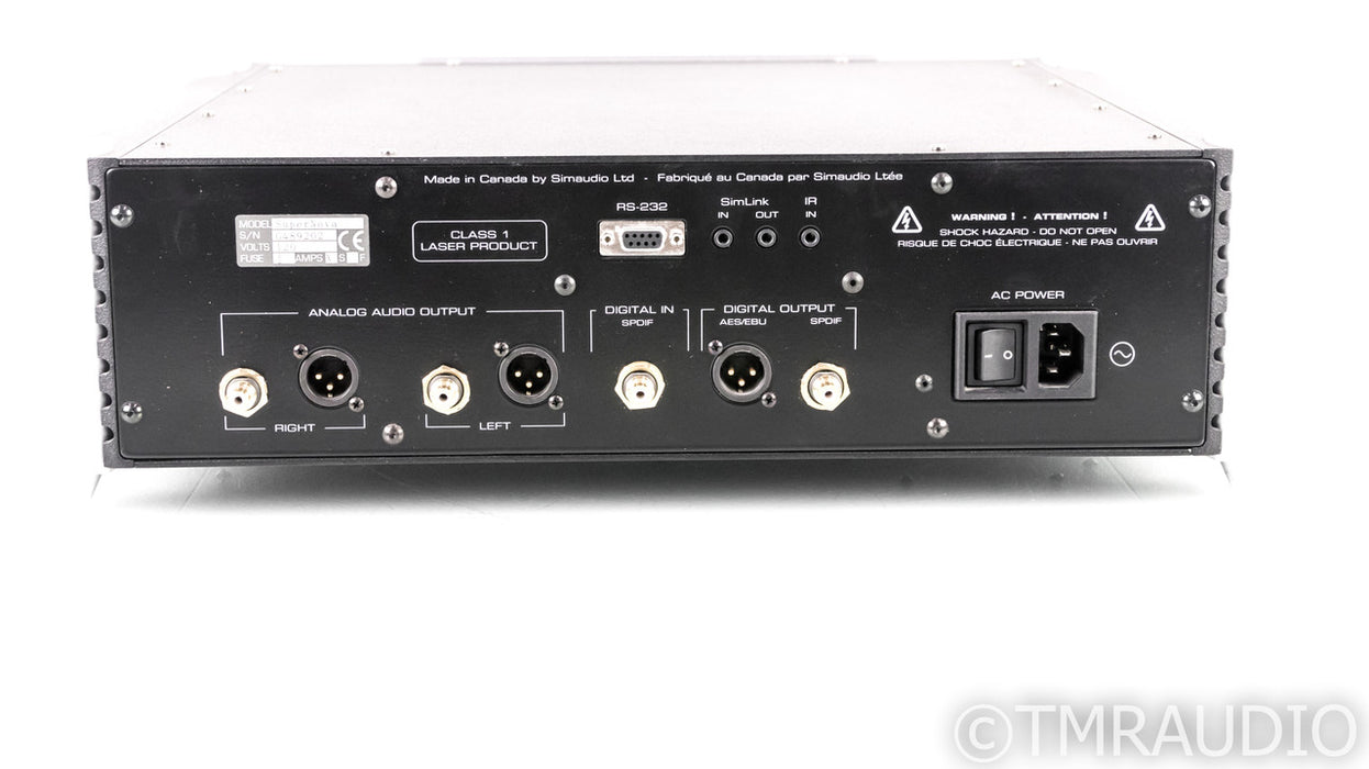 Simaudio Moon Super Nova CD Player; Remote