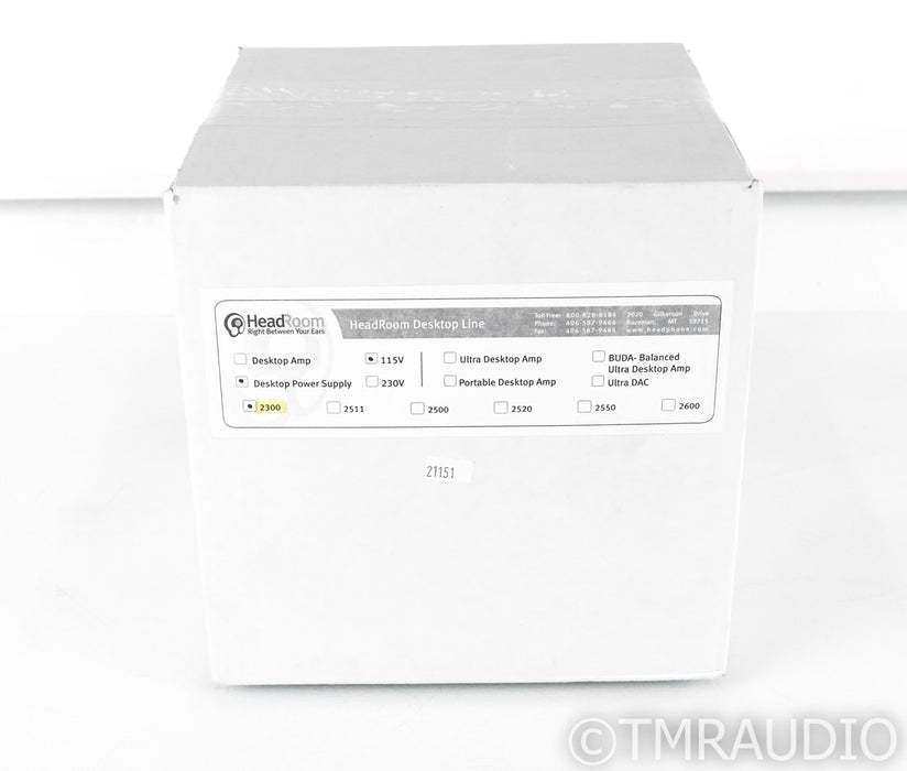 HeadRoom Desktop Power Supply 2300; For BUDA Balanced Ultra Amplifier (New)