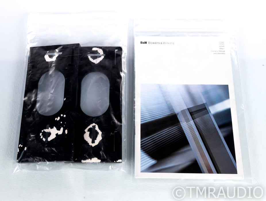 B&W FPM-5 On-Wall / Surround Speakers; Gloss Black Pair